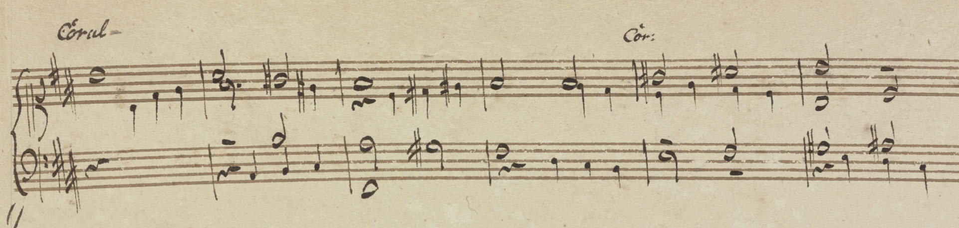 J.S.バッハ コラール前奏曲 BWV714 楽譜 原本J.S.Bach Chorale Prelude BWV714 score manuscript